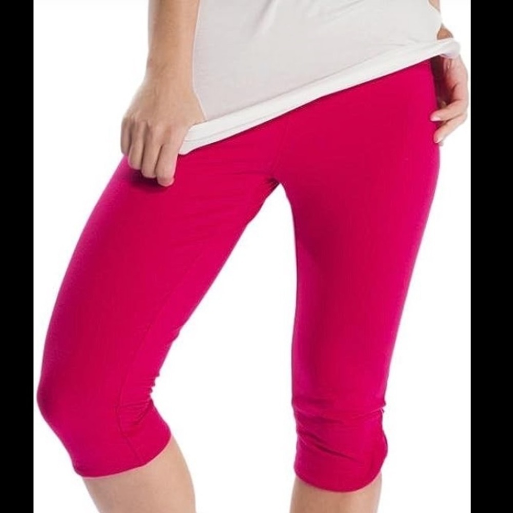Lole Red Sea Serene Cropped Leggings